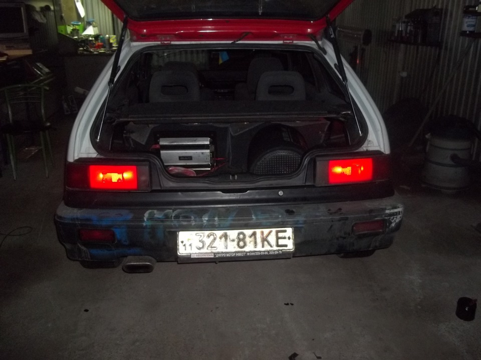 Фото в бортжурнале Honda Civic Hatchback (4G)