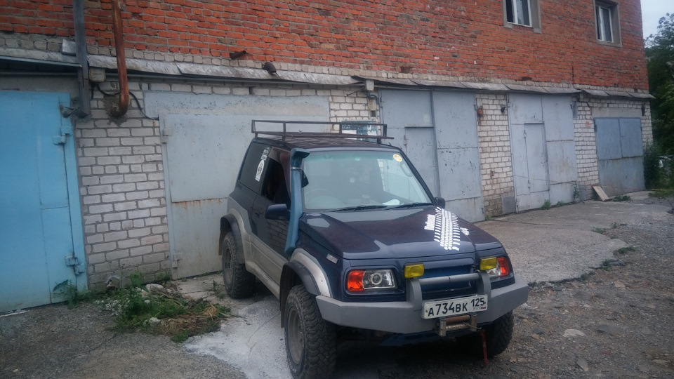 Без промежуточных опор — Suzuki Escudo (1G)