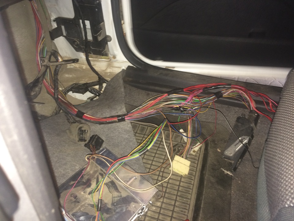 переделка проводки под январь 5.1 — Daewoo Lanos