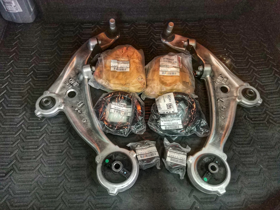 Фото в бортжурнале Nissan Teana (J32). Запчасти на фото: 0N291
