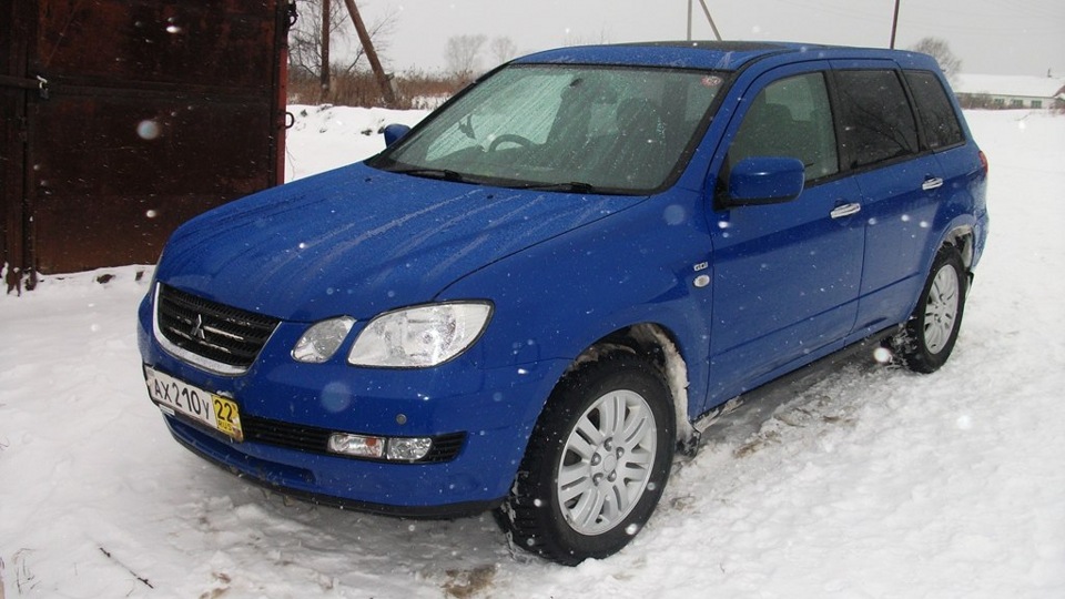 Mitsubishi Airtrek ☠Синий ЯД☠