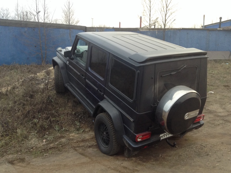 Фото в бортжурнале Mercedes-Benz G-Class (W463 1G)
