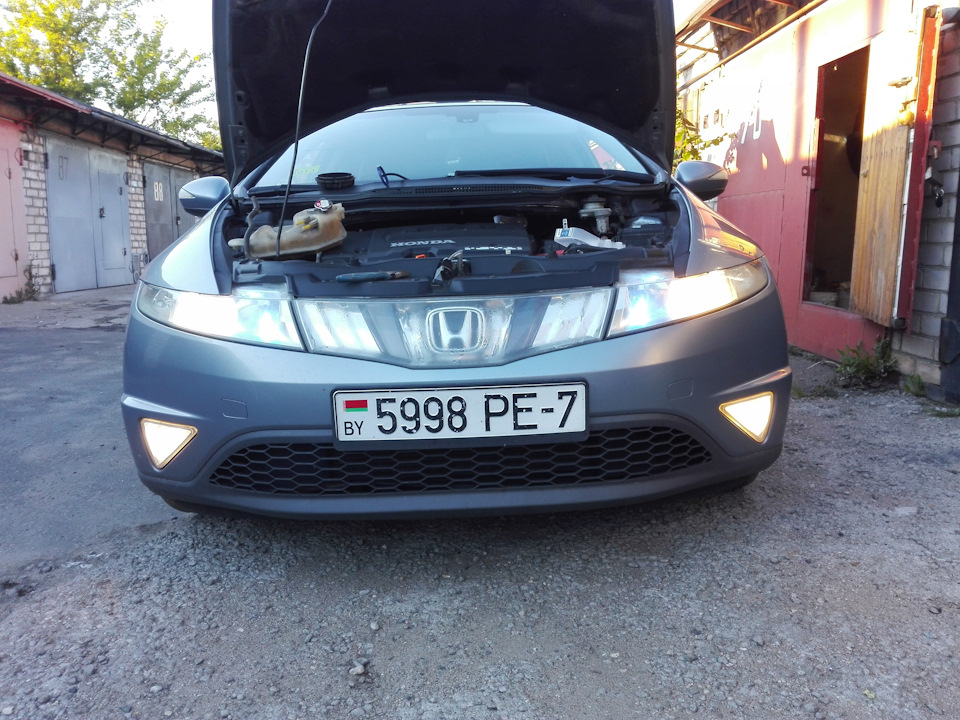 Фото в бортжурнале Honda Civic Hatchback (8G)
