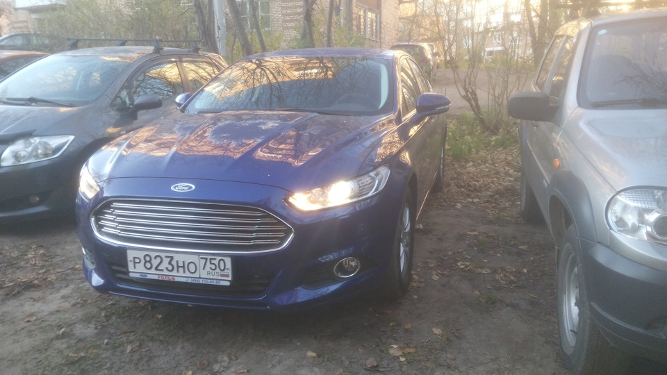 Ford Mondeo синий линкор