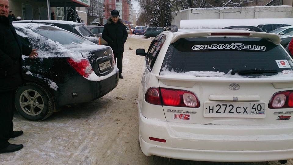 Фото в бортжурнале Toyota Caldina (210)