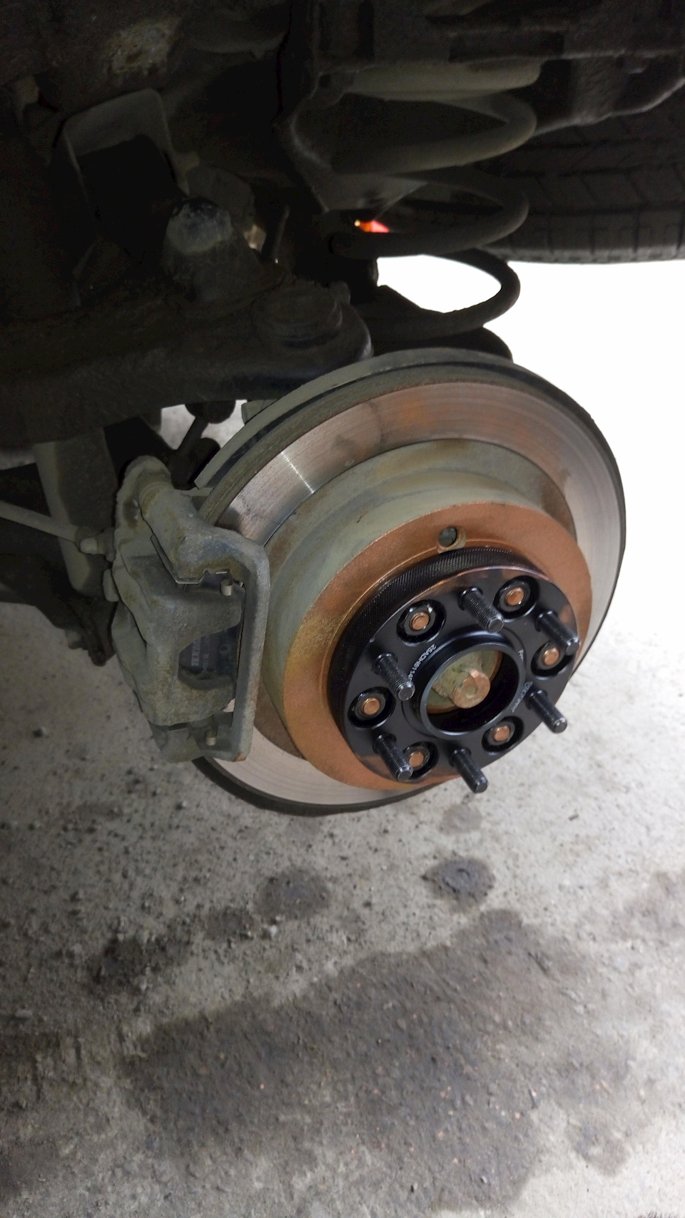 колесные проставки 2 — Nissan Pathfinder (3G)