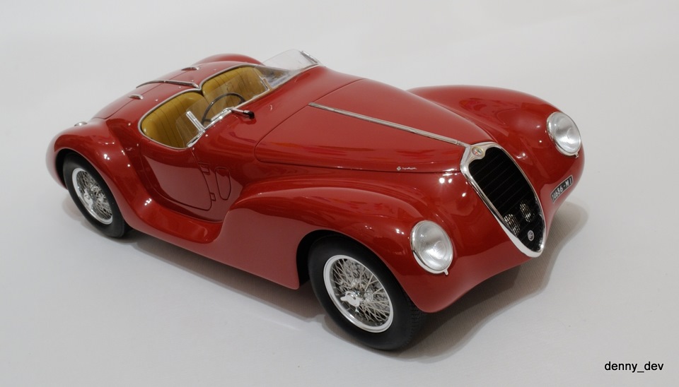 Alfa Romeo 6C 2500 SS Corsa Spider (1939) — Minichamps, 1:18 — DRIVE2