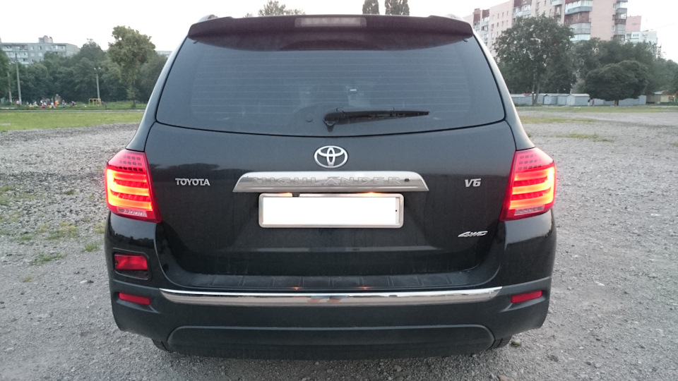 Фото в бортжурнале Toyota Highlander (XU40)