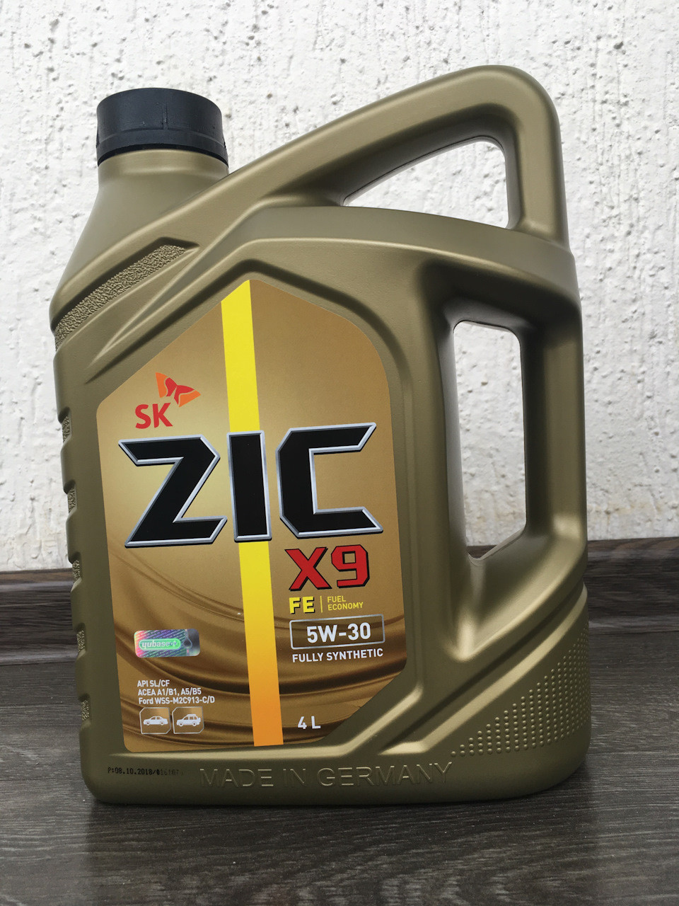 ZIC X9 FE 5w30 — KIA Ceed (1G). Запчасти на фото: ACEAA1B1, FORDWSSM2C913C