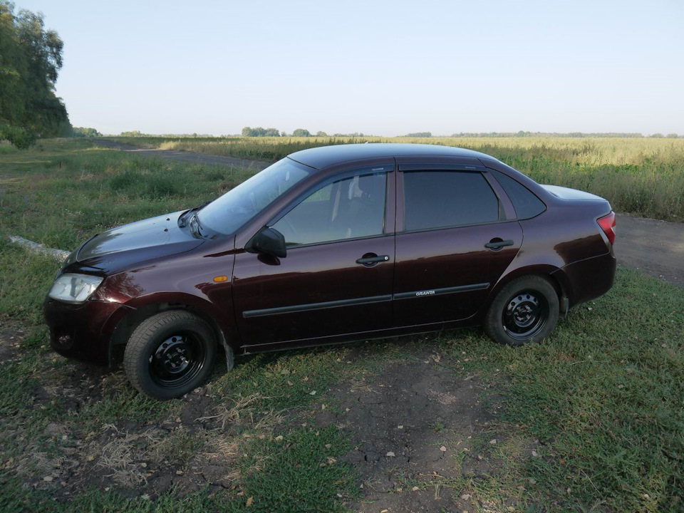 Остановка в Тамбовской области — Lada Granta