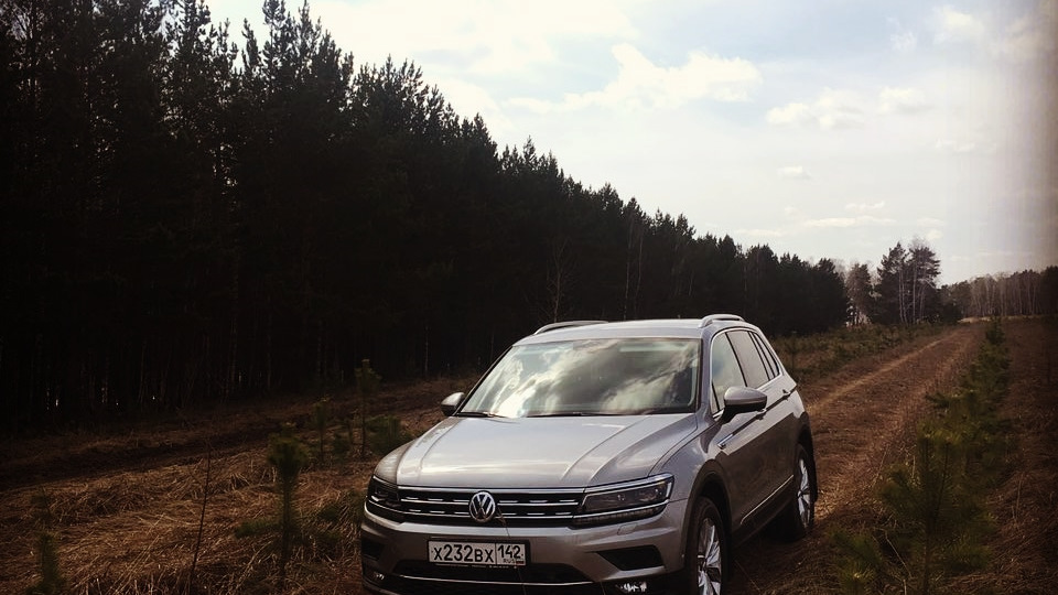 Volkswagen Tiguan Серый!