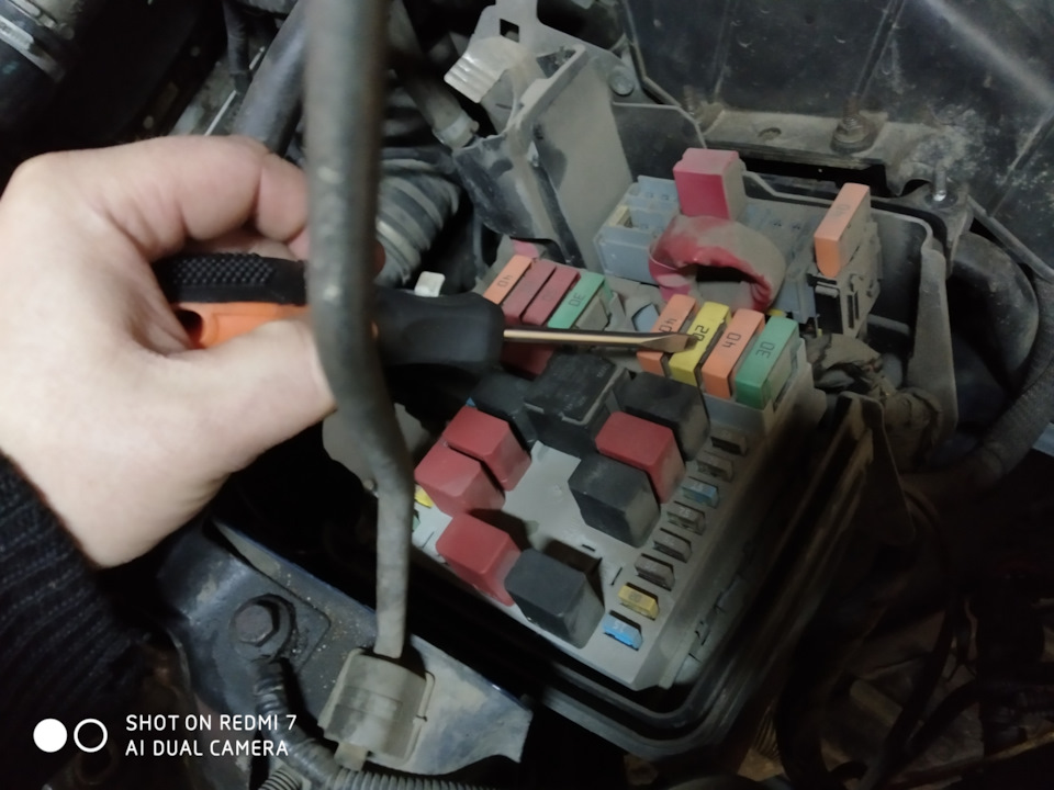 Пред, который отвечает за котëл — FIAT Ducato III