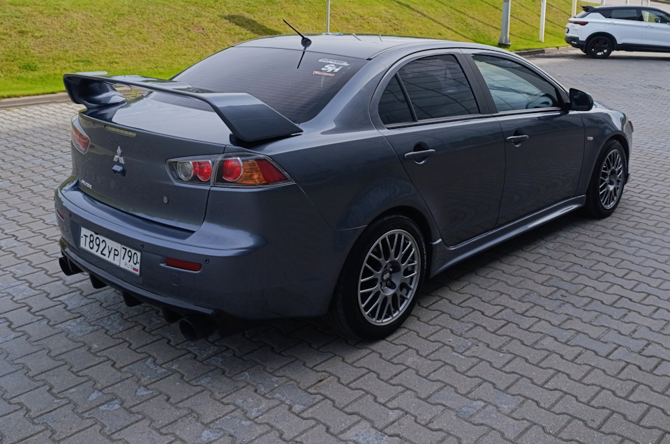 Photo from the logbook Mitsubishi Lancer X