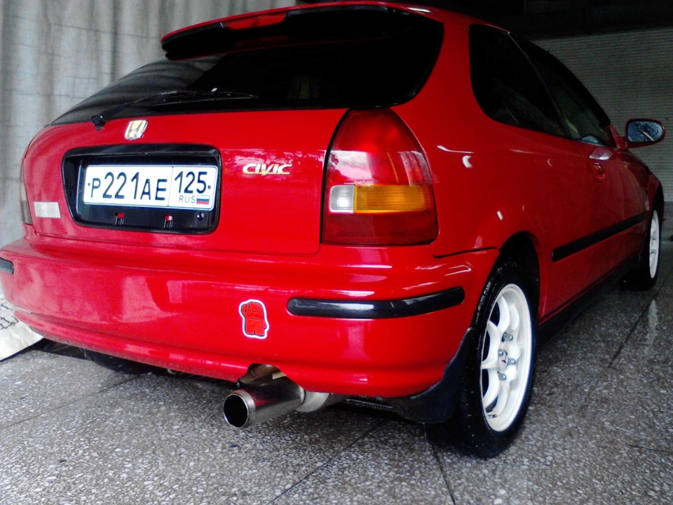 Фото в бортжурнале Honda Civic Hatchback (6G)