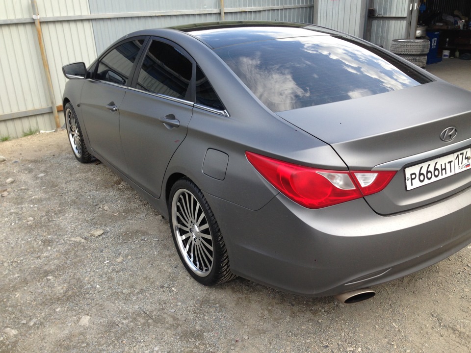 Фото в бортжурнале Hyundai Sonata VI (YF)