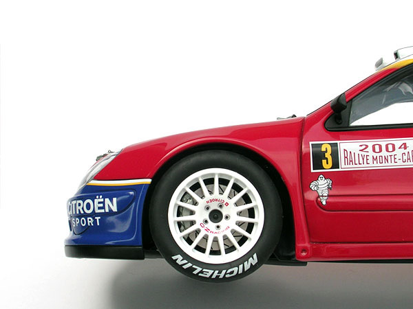 未展示品　オートアート 1/18 シトロエン XSARA WRC 2004 AUTOart 1:18 CITROEN XSARA WRC '2004 WINNER OF RALLY MONTE CARLO