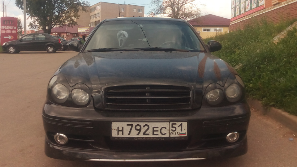 Hyundai Sonata Чёрная 2.4 150 л.с