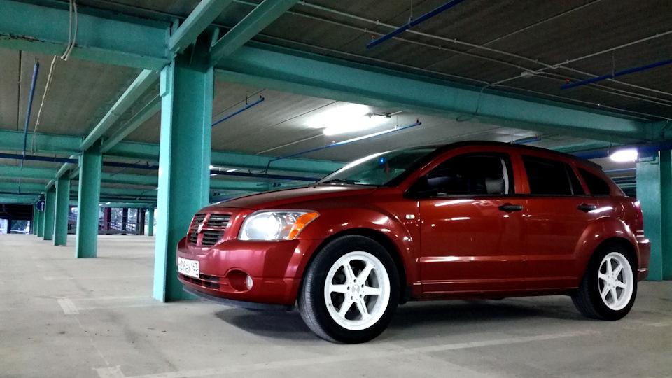 Dodge Caliber Sunbirst Orange Pearl
