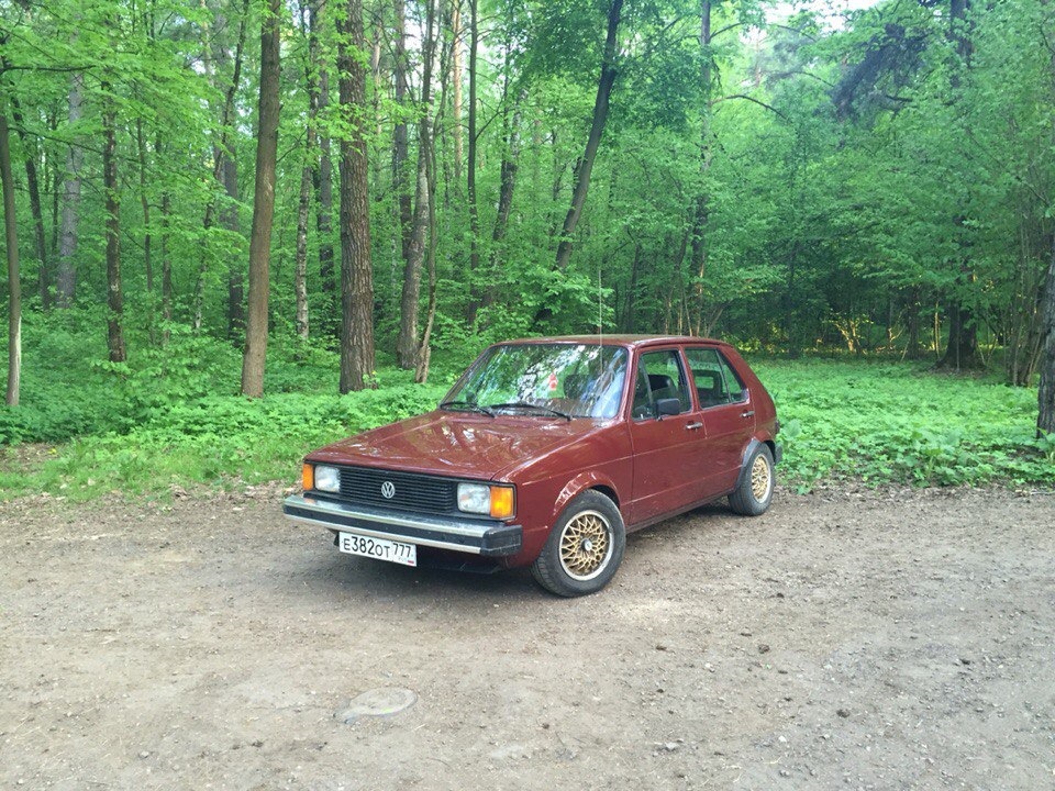 Фото в бортжурнале Volkswagen Golf Mk1