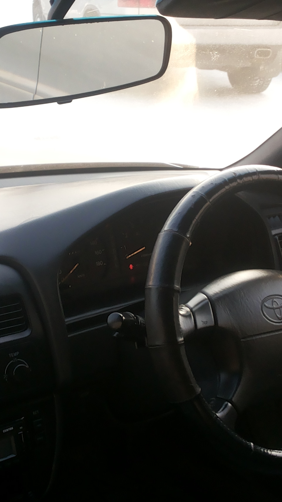 Индикатор загорелся:)))) — Toyota Camry (V40)
