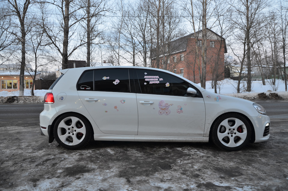 Photo from the logbook Volkswagen Golf GTI Mk6