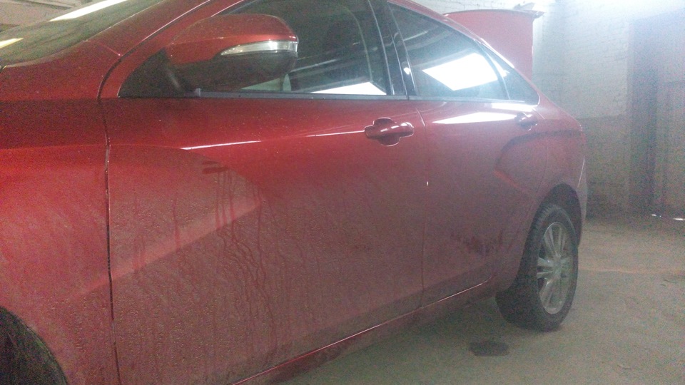 Чистота дверей — Lada Vesta (1G)
