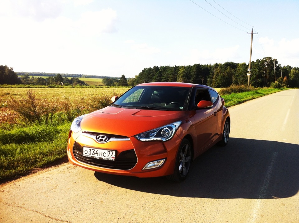 Фото в бортжурнале Hyundai Veloster (1G)