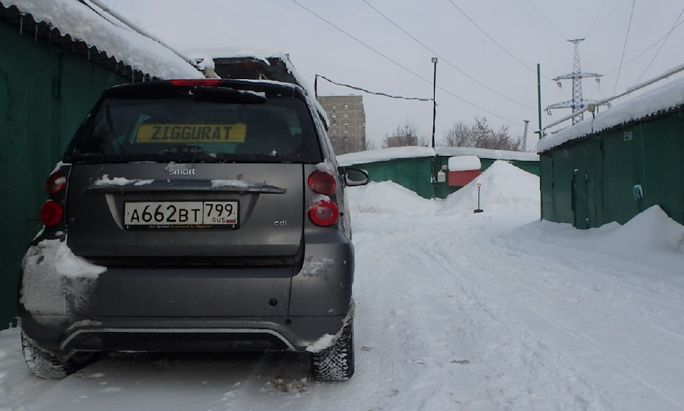 Фото в бортжурнале Smart fortwo (2G)