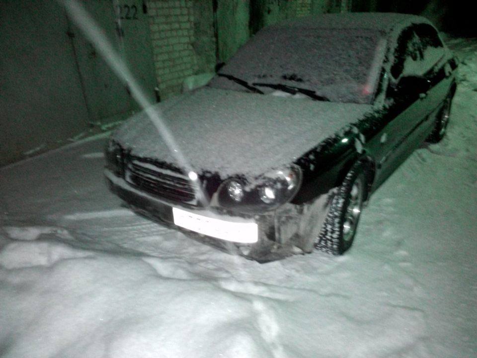 сейчас гоняем вот так)))уже привычный внешний вид)))) — Hyundai Sonata IV (EF)