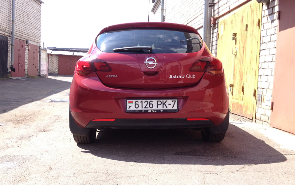 Обслужены и в путь-дорогу! — Opel Astra J