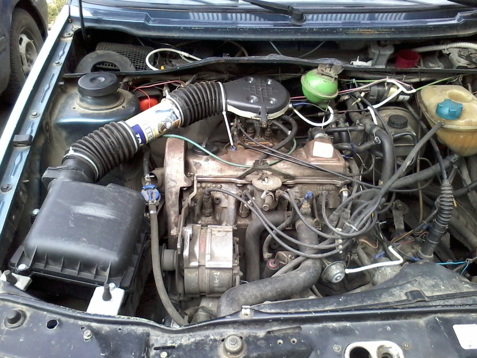 Общи вид конструкции. — Volkswagen Golf Mk2
