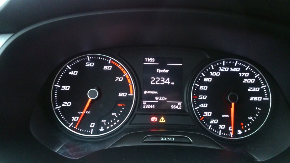 Что же тут за цифры? — SEAT Leon FR (Mk3)