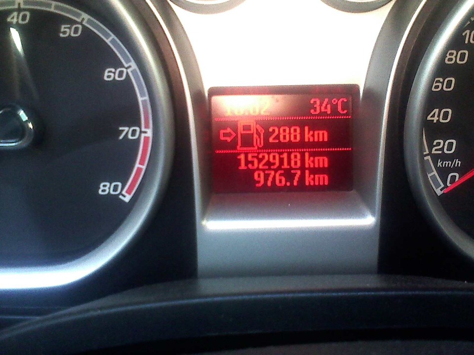 пробег по приезду — Ford Focus Sedan II