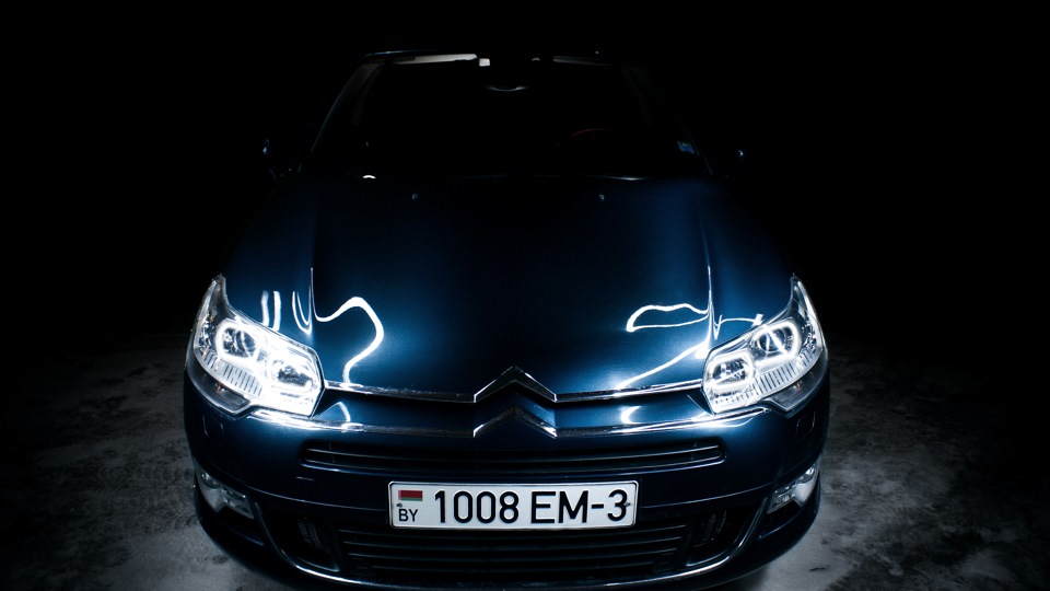 Citroen C5 blue Martin