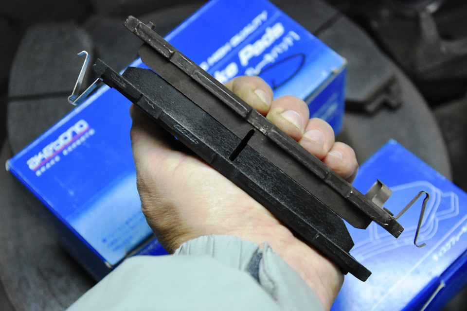 ADVICS из купленного комплекта довольно бодрый… — Subaru Forester (SH)