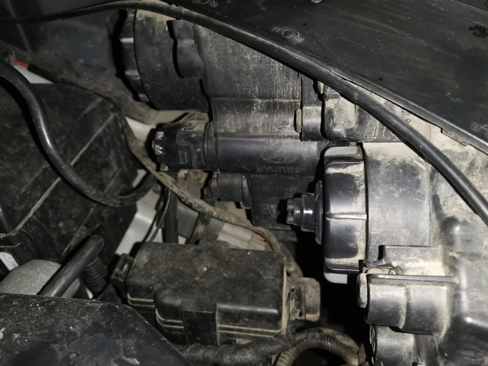 в фаре — Hyundai ix35