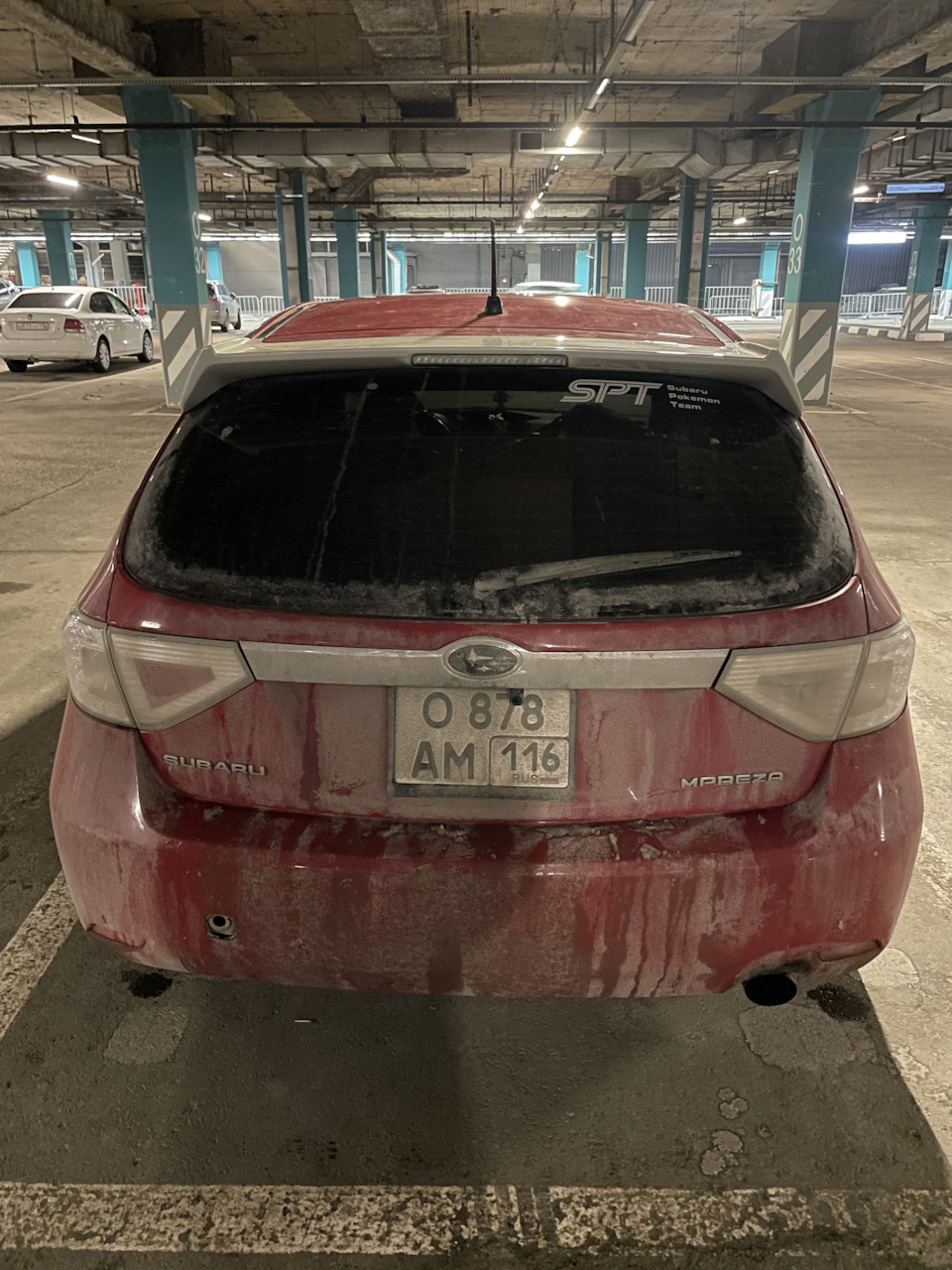 Поставил спойлер — Subaru Impreza (GE/GH)