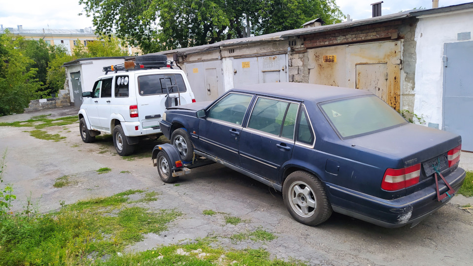 Volvo 960 Брошенка.