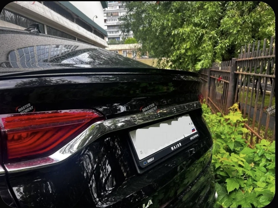 Фото в бортжурнале Geely Tugella