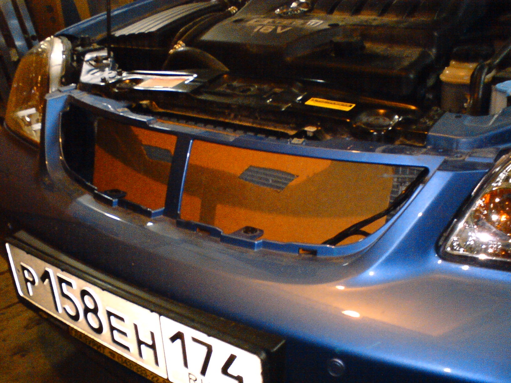 Версия №1-Картонка. Установка — Chevrolet Lacetti Sedan