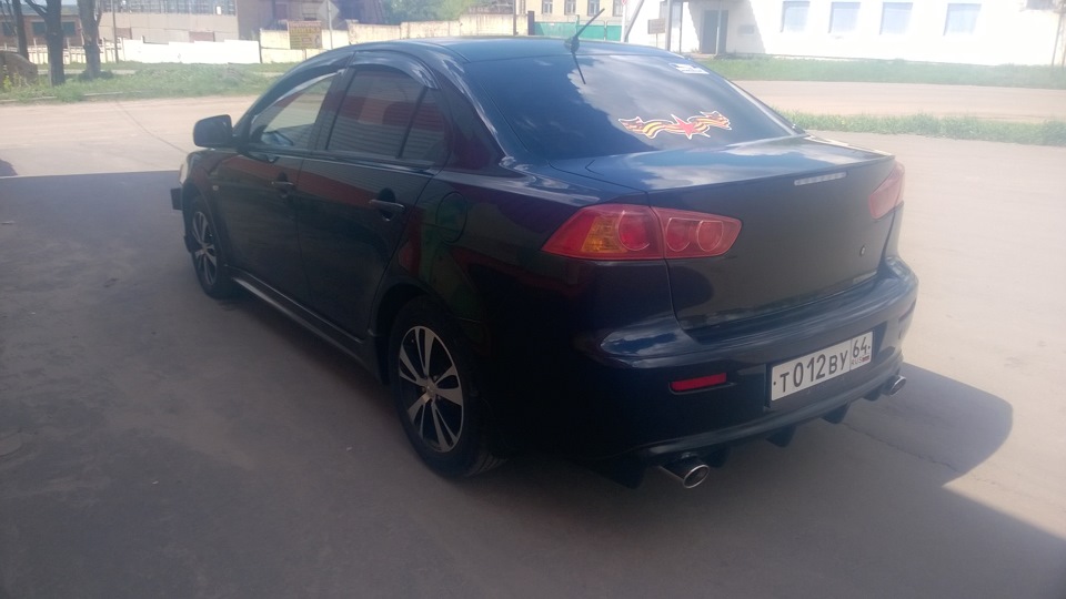 6. — Mitsubishi Lancer X