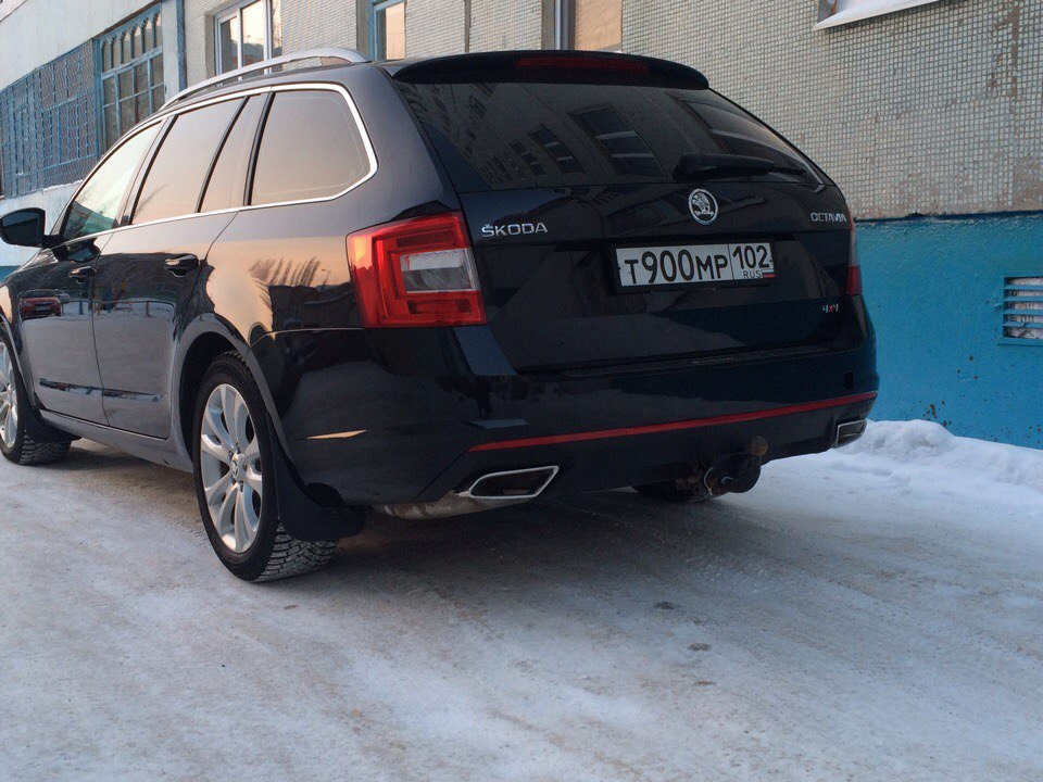 Вот что получилось в итоге — Skoda Octavia Combi A7 Mk3