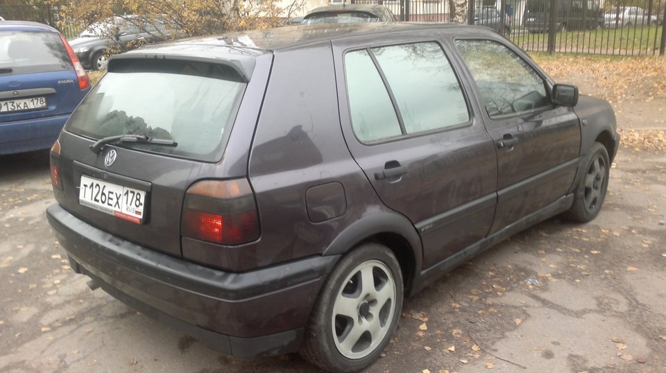 Фото в бортжурнале Volkswagen Golf Mk3
