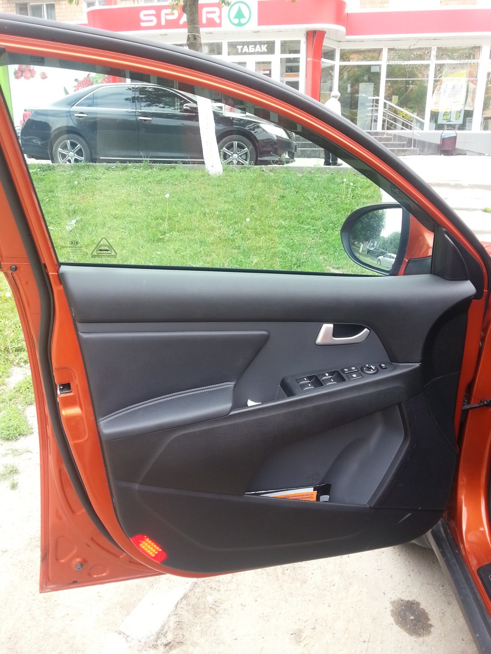 С пленкой — KIA Sportage (3G)