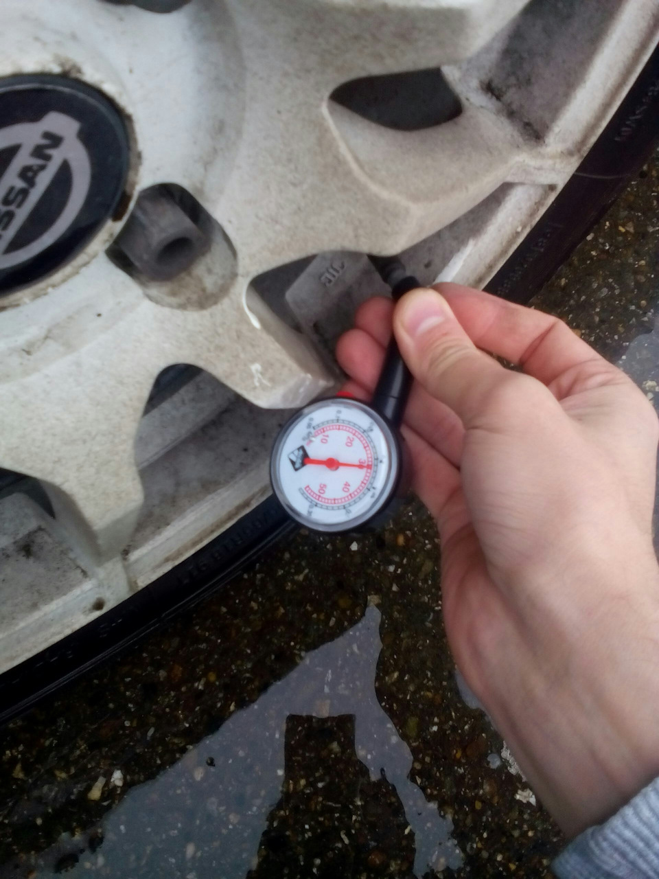 Photo from the logbook Nissan Almera II (N16)