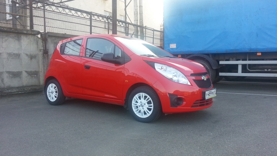 Фото в бортжурнале Chevrolet Spark (M300)