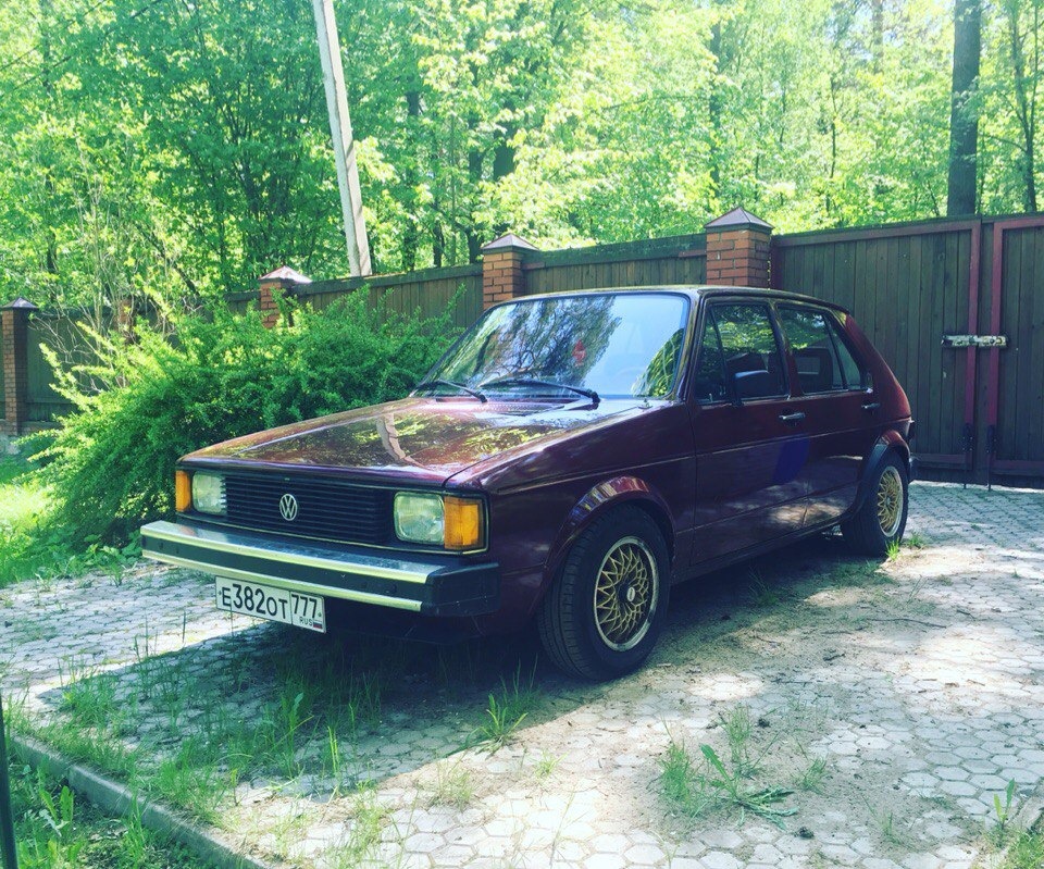 Фото в бортжурнале Volkswagen Golf Mk1