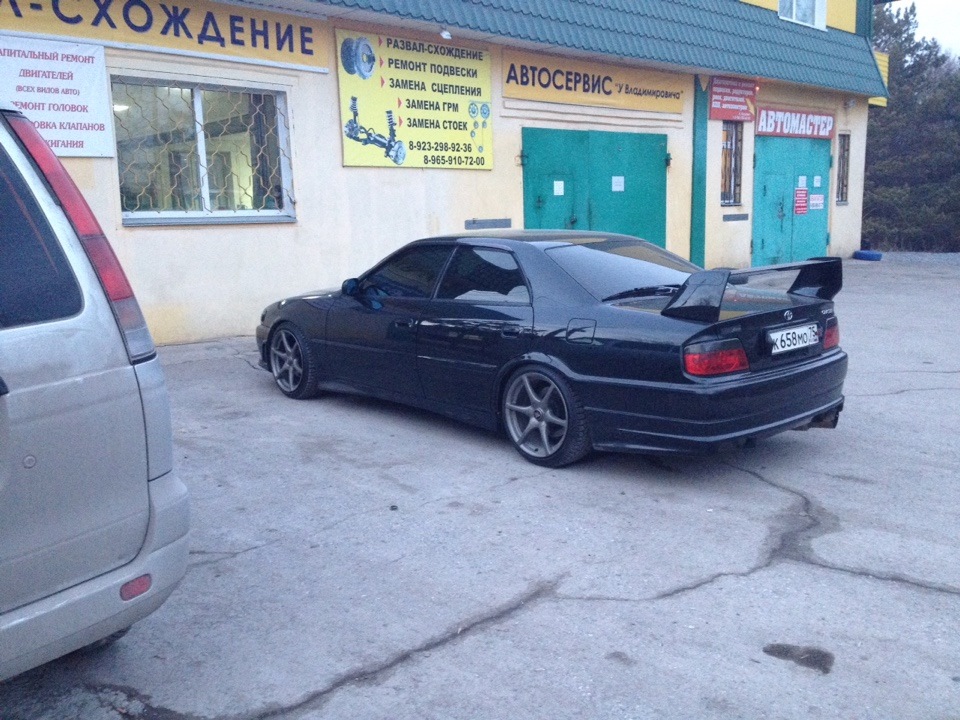 Фото в бортжурнале Toyota Chaser (100). Запчасти на фото: BH108, 9107200
