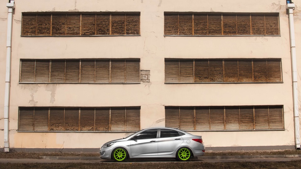 Hyundai Solaris Static drop