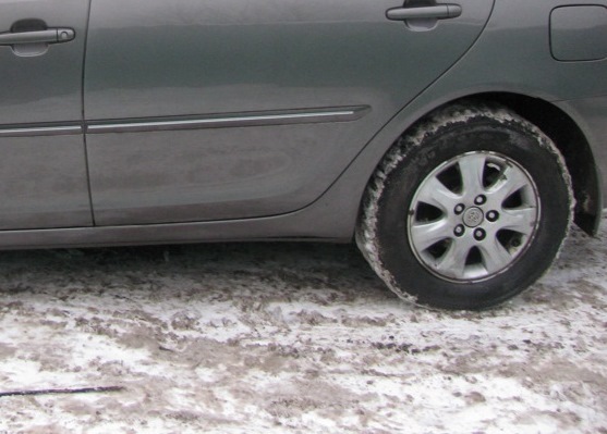 так выглядели все колеса — Toyota Camry (XV30)